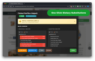 Recipe Converter screenshot 1