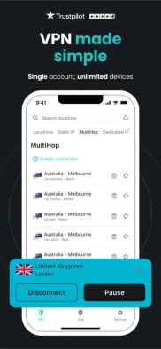 Surfshark VPN screenshot 1
