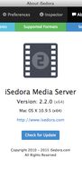 iSedora Media Server screenshot 3