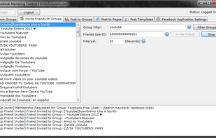 Facebook Marketing Toolbox screenshot 1