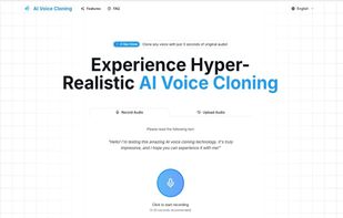 AI Voice Cloning screenshot 1