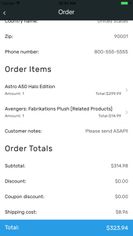 Mobile Admin App to manage the store on the go