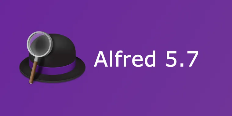 Alfred 5.7 brings full compatibility with macOS 26 Tahoe and updated settings search image