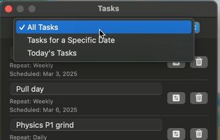 Tasktile screenshot 1