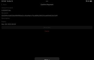 Plasma - Core Lightning Wallet screenshot 1