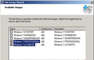 Windows Deployment Services screenshot 1