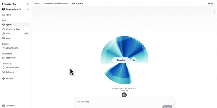 ElevenLabs Conversational AI introduces WebRTC support for improved audio