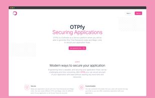 OTPfy screenshot 1