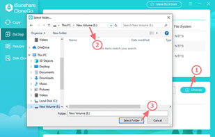 iSunshare CloneGo screenshot 3