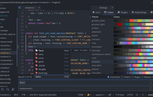 Pragtical screenshot 1