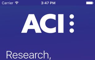 ACI Scholarly Blog Index screenshot 1