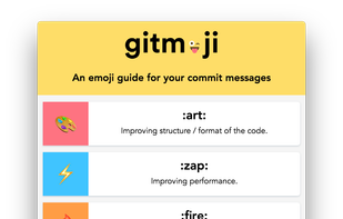gitmoji screenshot 1