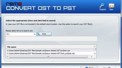 Remo Convert OST to PST screenshot 1