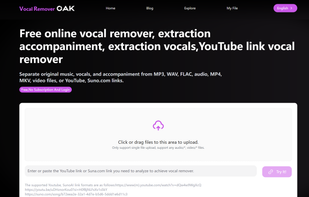 Vocal Remover OAK screenshot 1