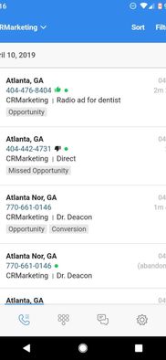 CallRail screenshot 1