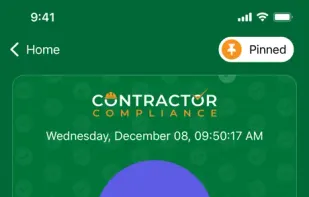 Contractor Compliance screenshot 1