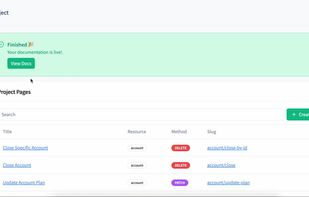Documentation Pages