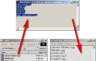 WhichFiles screenshot 1