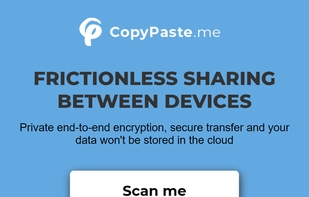 CopyPaste.me screenshot 1