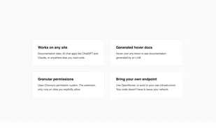 Hover Extension screenshot 1