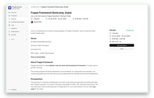 Frappe Learning screenshot 1