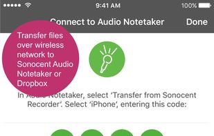 Sonocent Audio Notetaker screenshot 3