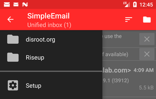 Simple Email screenshot 1