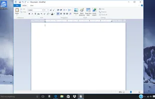 WordPad screenshot 1