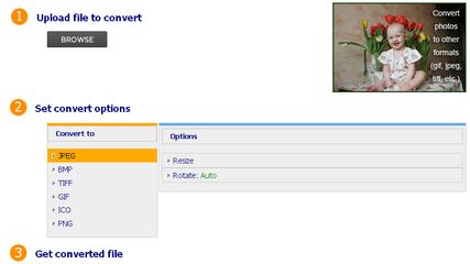 Online Image Converter screenshot 1