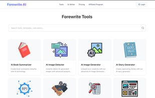 Forewrite screenshot 1