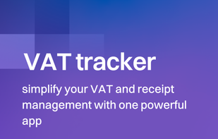 You can see your VAT balance, based on the info provided when you scan a receipt or upload an invoice