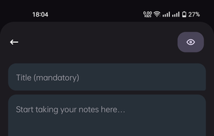 Nex Notes screenshot 1
