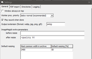 CbxConverter screenshot 2