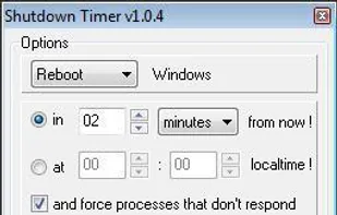 Daxtar's Shutdown Timer screenshot 1