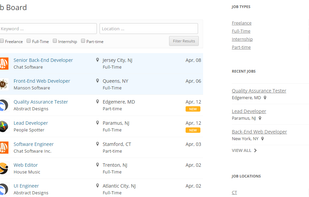 WPJobBoard screenshot 1