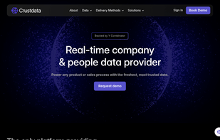Crustdata screenshot 1