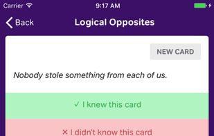 LSAT Logic Flashcards  screenshot 3