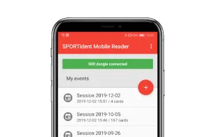 SPORTident Mobile Reader screenshot 1