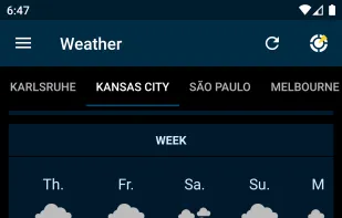 Weather (PFA) screenshot 1