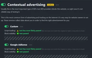 AdBlock Tester screenshot 1