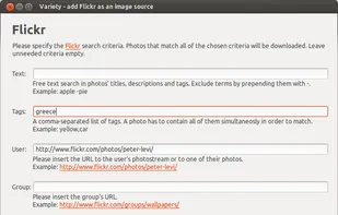 Great Flickr support