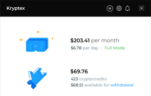 Kryptex screenshot 1