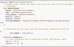 CodeMirror screenshot 1