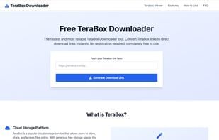 TeraBox Downloader screenshot 1