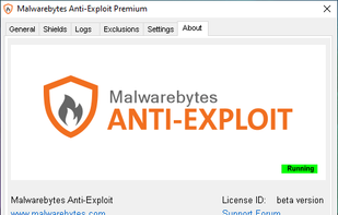 Malwarebytes Anti-Exploit Beta screenshot 1
