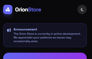 OrionStore screenshot 2