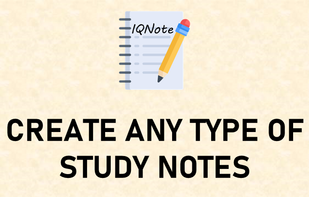 IQNote: Study/Exam notes maker screenshot 1