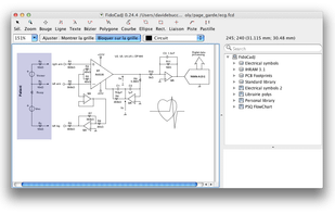 FidoCADJ screenshot 1
