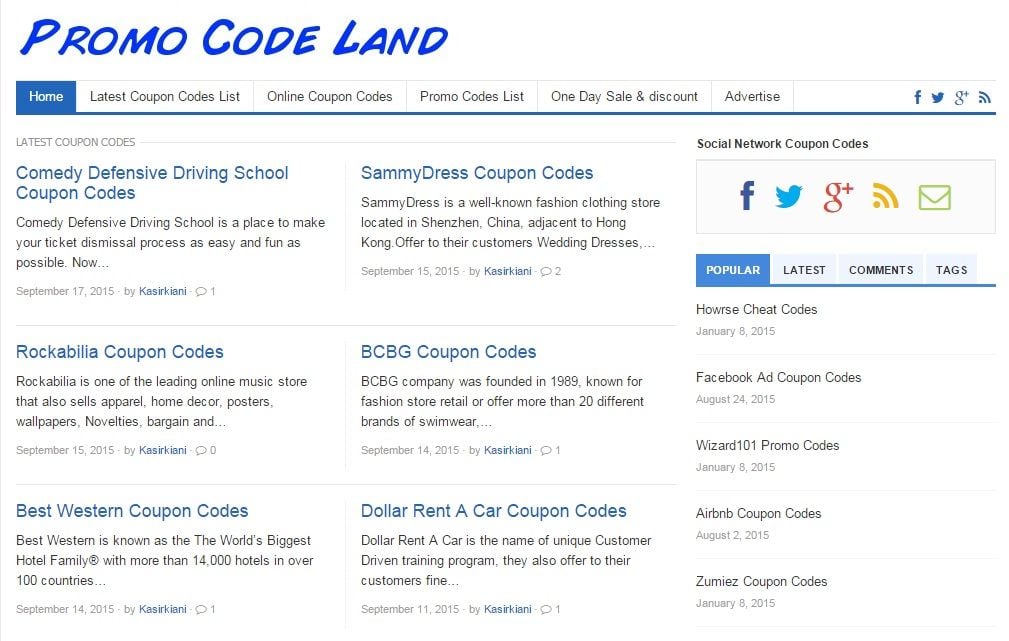 PromoCodeLand: Promo Code Land Blog have the latest and updated promotional  codes, discount