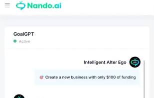 GoalGPT screenshot 2